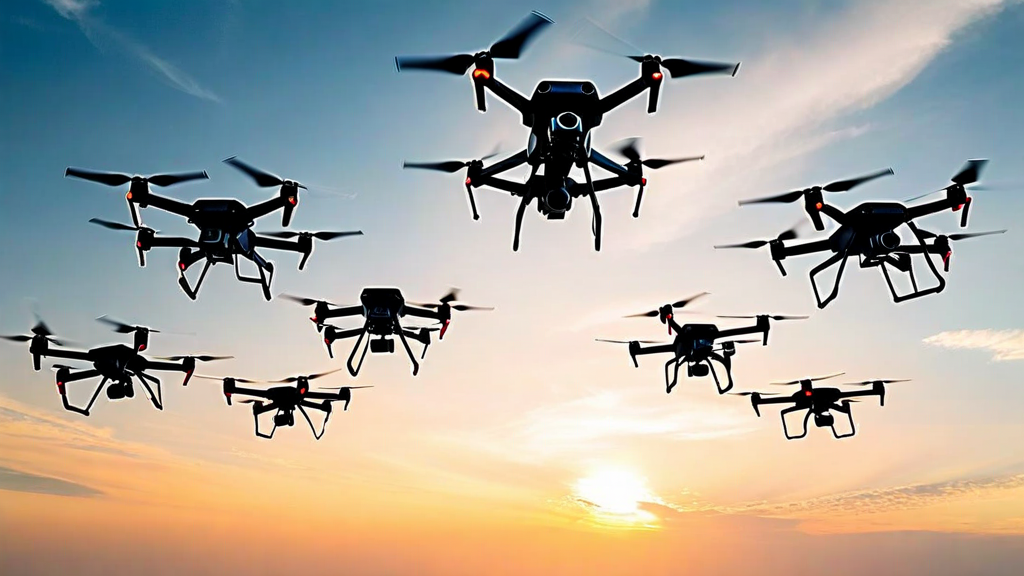 Autonomous drone swarm technology
